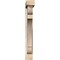 Ekena Millwork Olympic Block Smooth Bracket w/ Offset Brace, Douglas Fir, 5 1/2"W x 30"D x 42"H BKT0604X30X42OLY05SDF - alternate 3